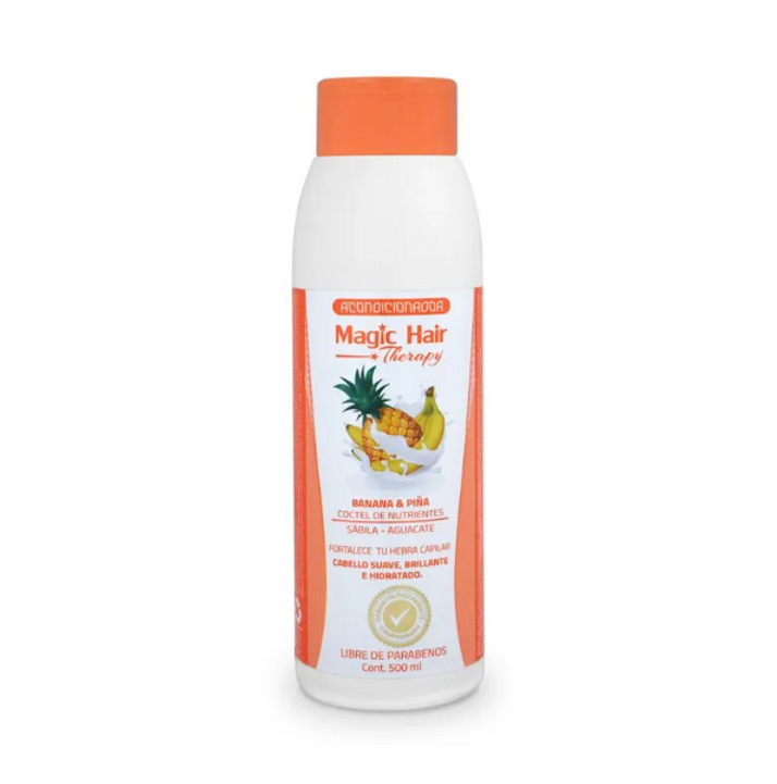 ACONDICIONADOR MAGIC-HAIR BANANA Y PIÑA