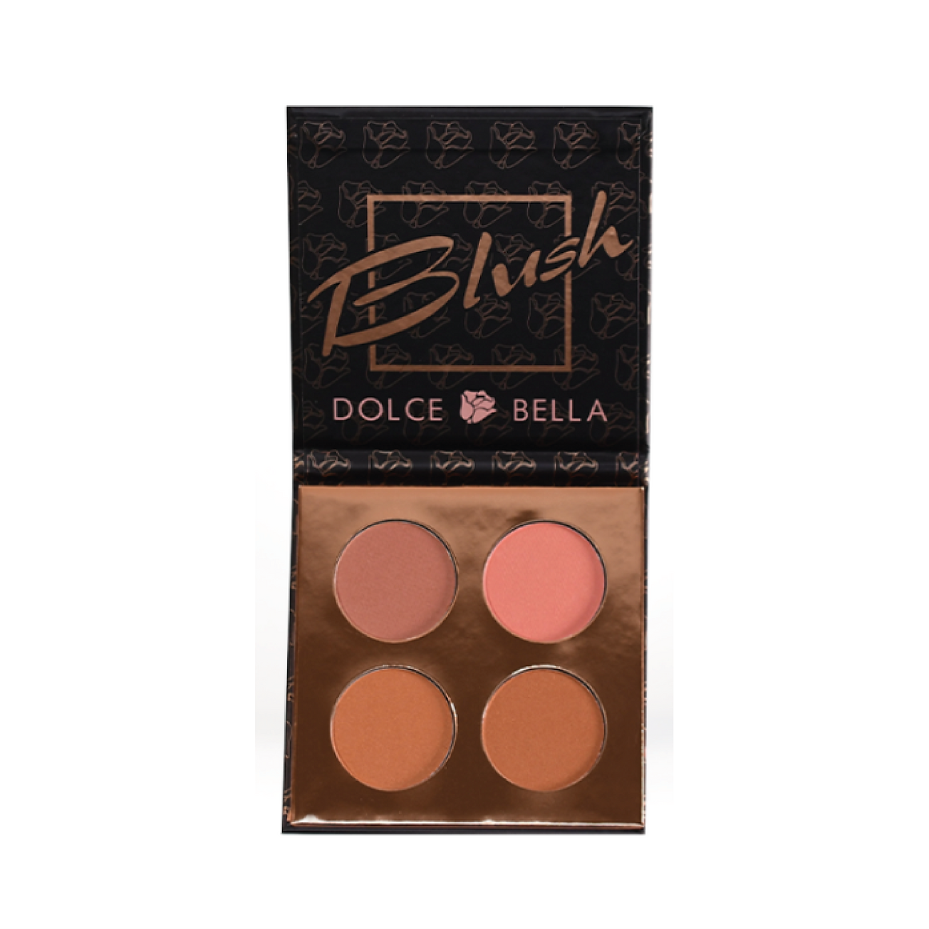 PALETA DE RUBORES X 4 DOLCE BELLA TONO 1