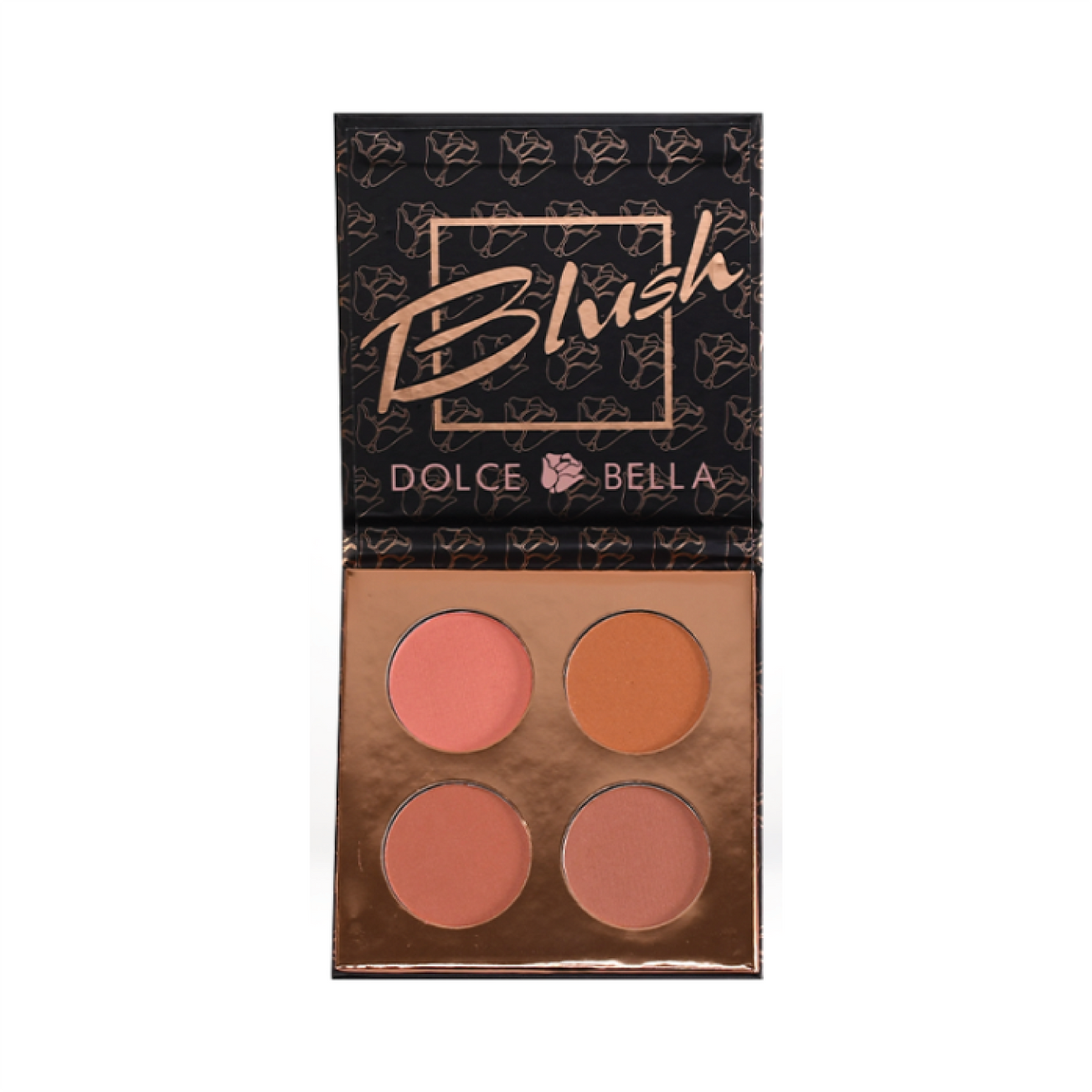PALETA DE RUBORES X 4 DOLCE BELLA TONO 2