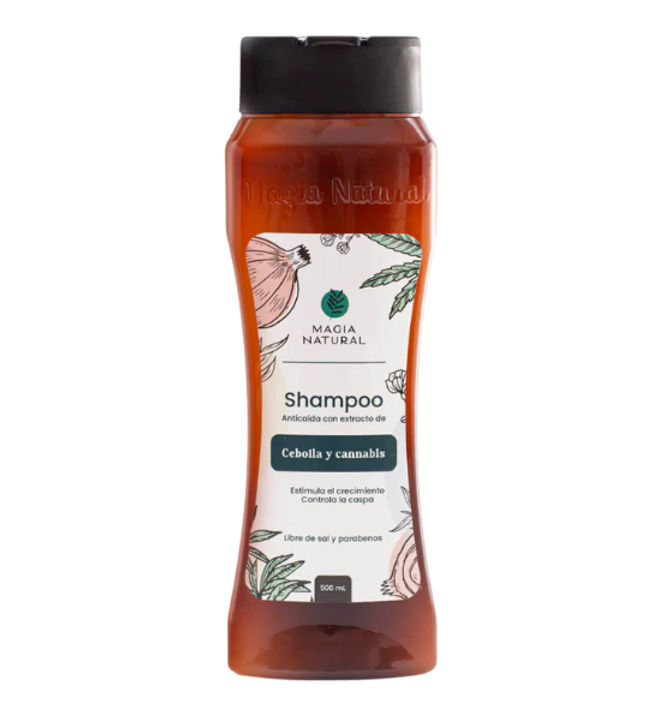 SHAMPOO MAGIA NATURAL CEBOLLA Y CANABIS
