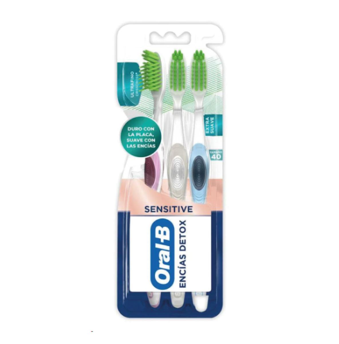 CEPI ORAL B X 3 SESITIVE EXTRA SUAVE