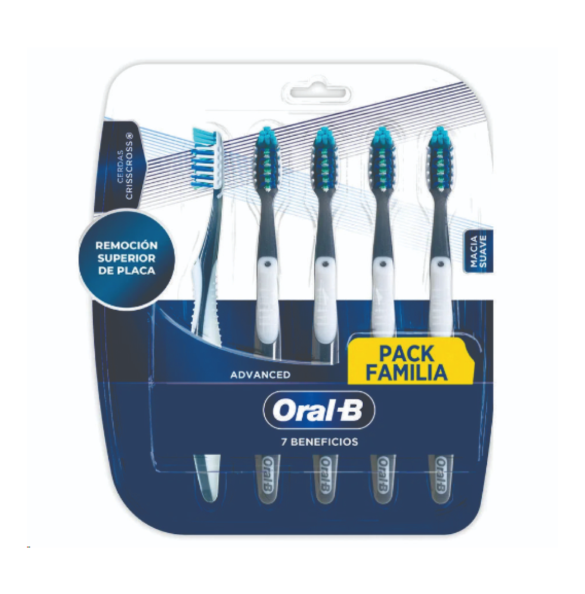 CEPI ORAL B X 5 UND 7 beneficios