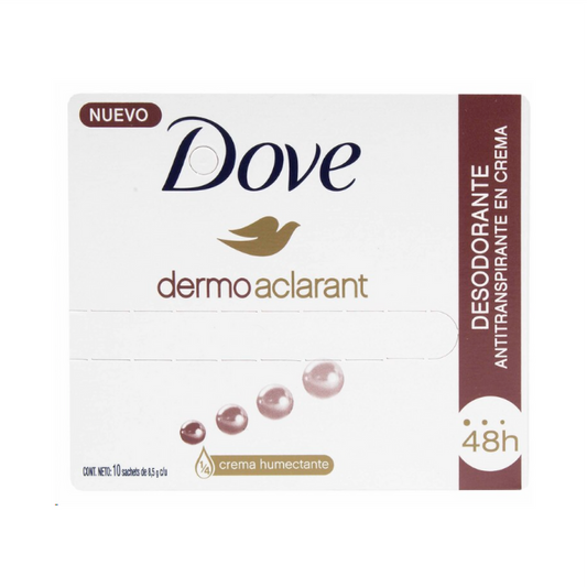 DESODORANTE DOVE SOBRE DERMOACLARANT X 10 U