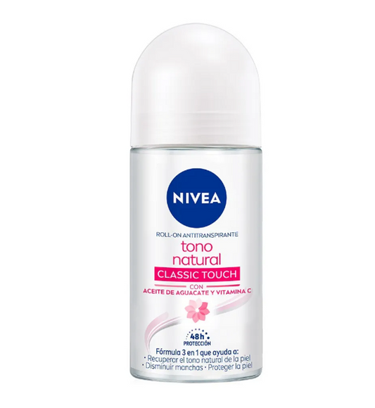 DESODORANTE NIVEA ROLLON DAMA CLASSIC 50ml