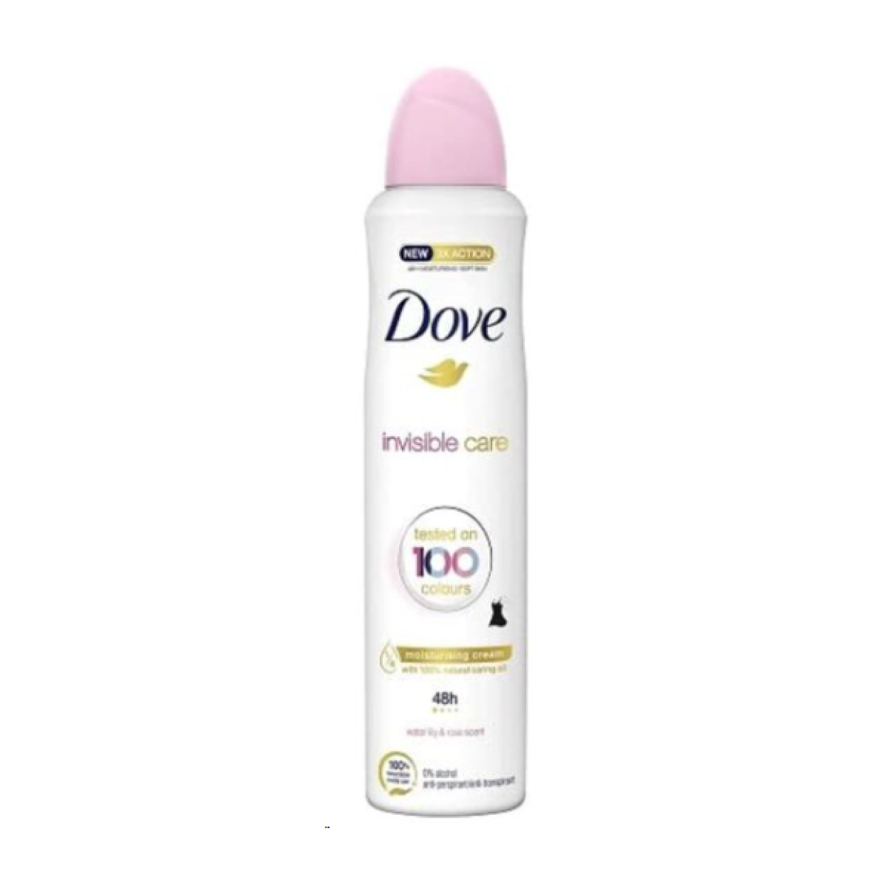DESOSORANTE DOVE AEROSOL INVISIBLE CARE DAMA x 250