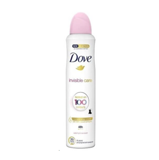 DESOSORANTE DOVE AEROSOL INVISIBLE CARE DAMA x 250