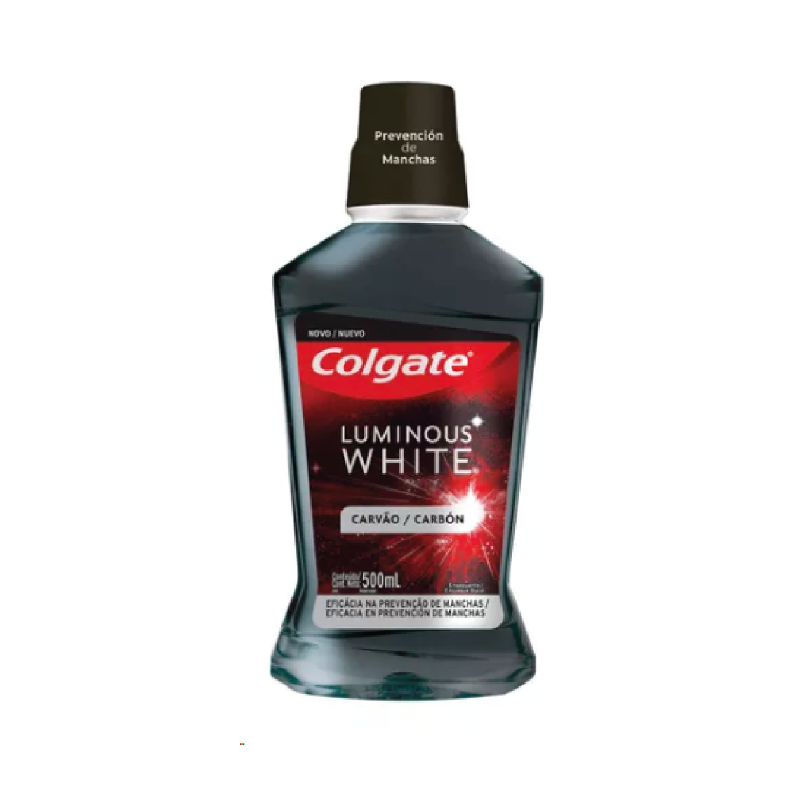 ENJUAGUE COLGATE LUMINOS CARBON X 500 ml