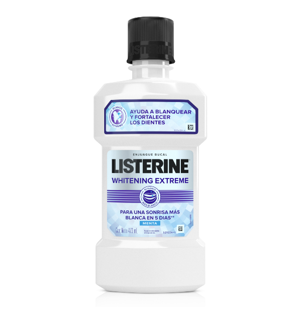 LISTERINE X 473 WHITINING BLANCO