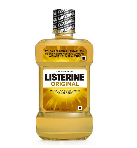 LISTERINE X 500 AMARILLO