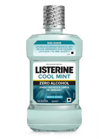 LISTERINE X 500 COOL MINT Y ZERO