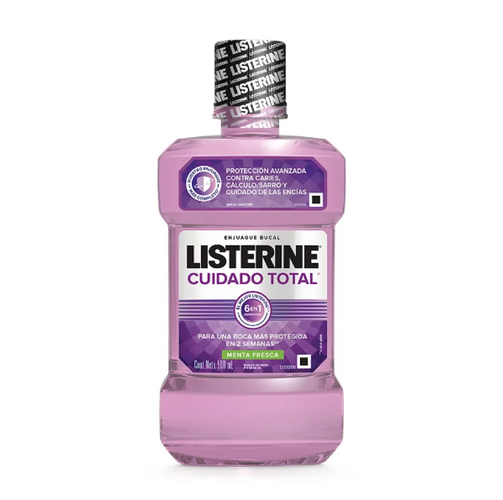 LISTERINE X 500ml CUIDADO TOTAL