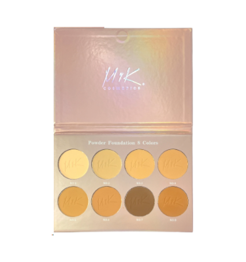 PALETA DE POLVOS COMPACTOS MyK 6127