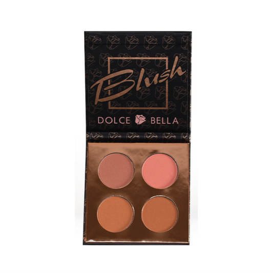PALETA DE RUBORES X 4 DOLCE BELLA TONO 1
